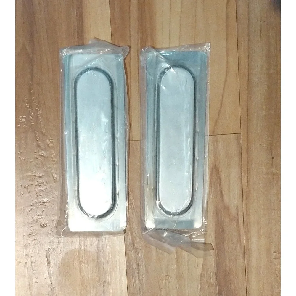 HOMOTEK 2 Pack 120mm Flush Sliding Closet Door Pulls